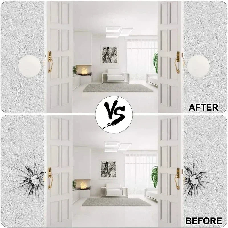 5-Piece Silicone Door Stopper Set – Wall & Handle Protection