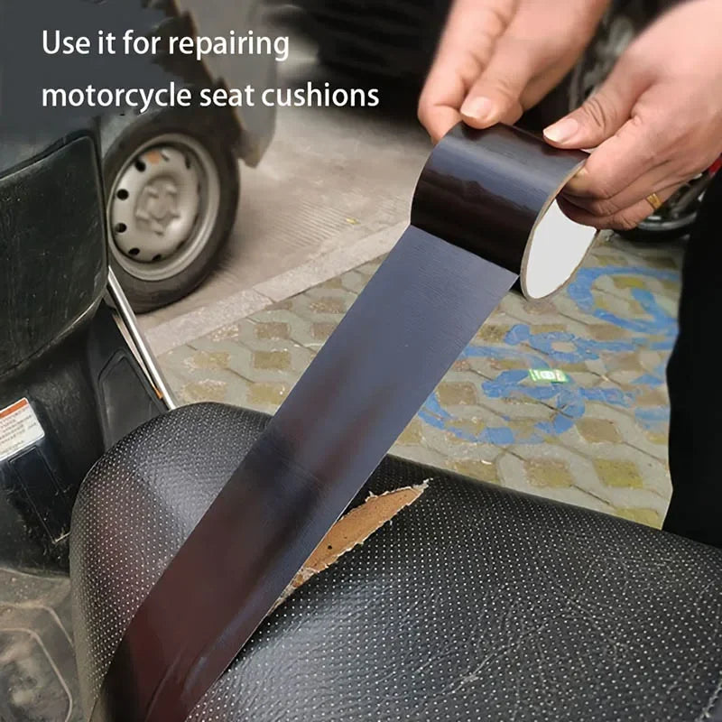Black Leather Repair Tape – For E-Bike Seats, Chairs & Sofas