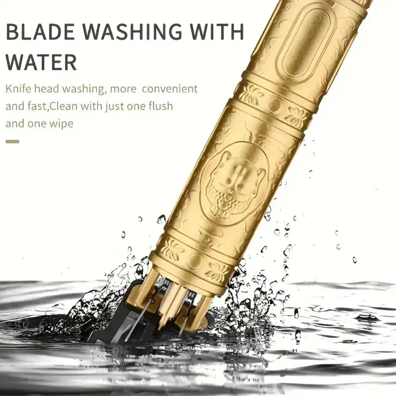 Men's T9 Carving Hair Trimmer Mini Electric Hair Clipper Beard Trimer Barber Cordless Hair Cutting Machine Haircut Edge Razor