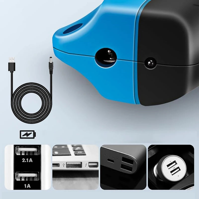 Cordless Electric Scissors Cardboard Cutter Electric Fabric  Scissors Rechargeable Powerful Fabric Cutter for Crafts Carboard