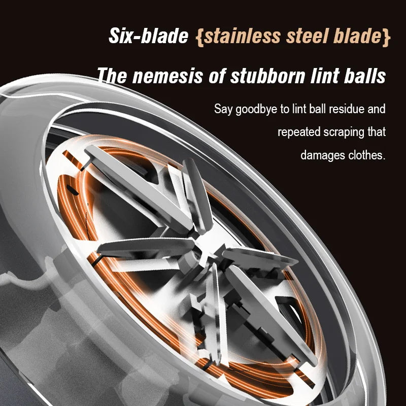 Portable Lint Remover for Clothes Rechargeable Fabric Shaver Electric Lint Shaver for Sweater USB Rechargeable Lint Remover