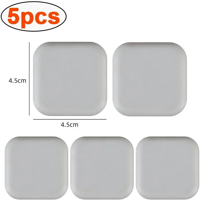 5-Piece Silicone Door Stopper Set – Wall & Handle Protection