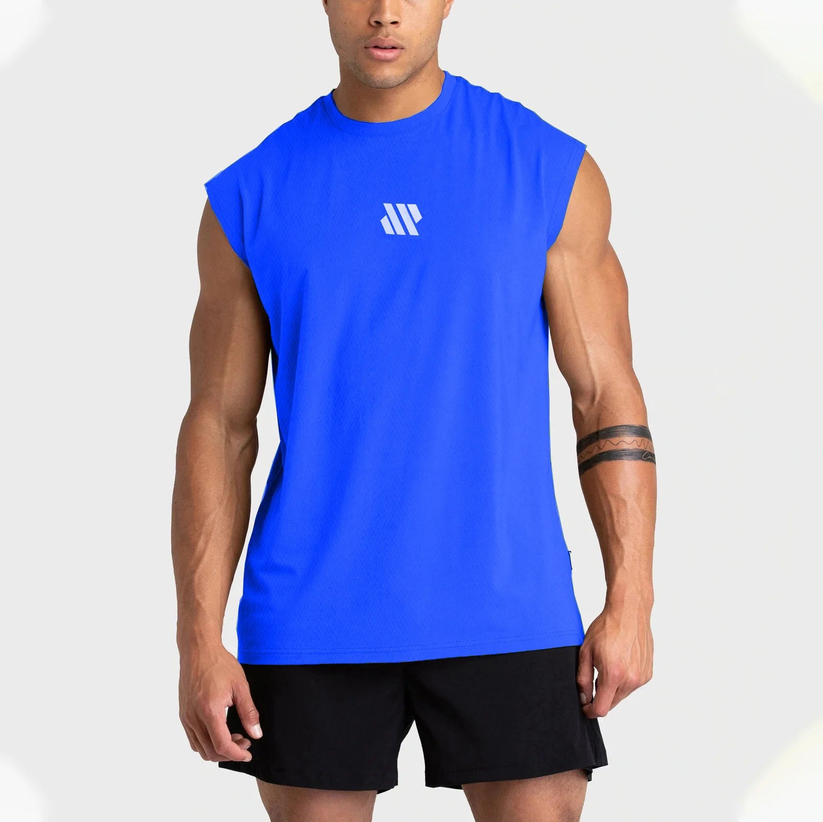 Men's Sleeveless Sports Shirt, Gym Fitness, Running, Quick Drying Vest, Breathable, Loose, Training, Summer Men's Wear